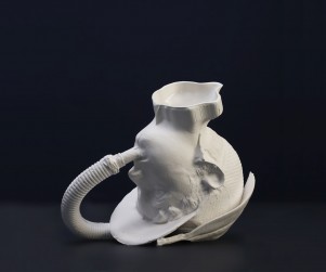 The Sequestrator : To-be (Jug) : Rod Bamford: 2011: Porcelain: 280 x 200 x200mm : Photograph Ian Hobbs